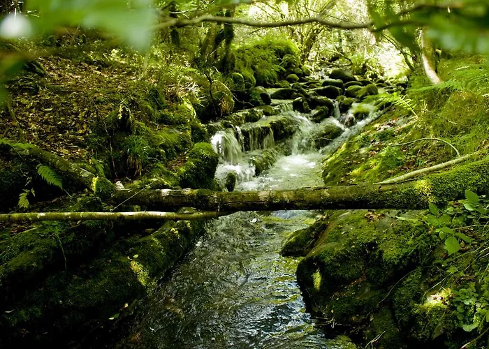カントリーハウス Casa Fresneda Jardin Rio Y Parque Infantil Frente A La Casa *